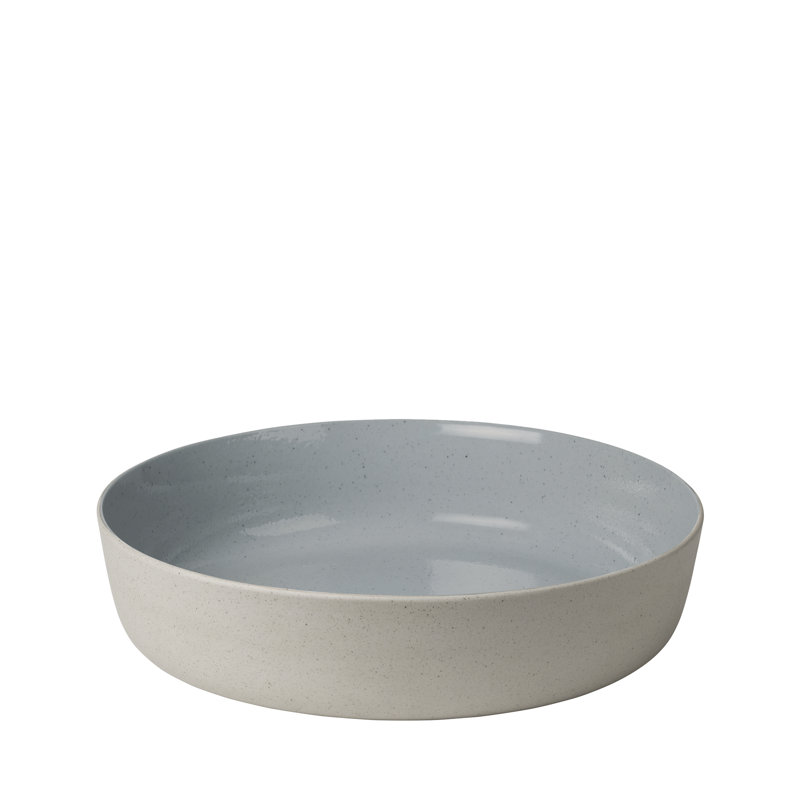Sablo 88 fl oz. Salad Bowl, Beige/Gray, 2.96"H x 11.03"W x 11.03"D