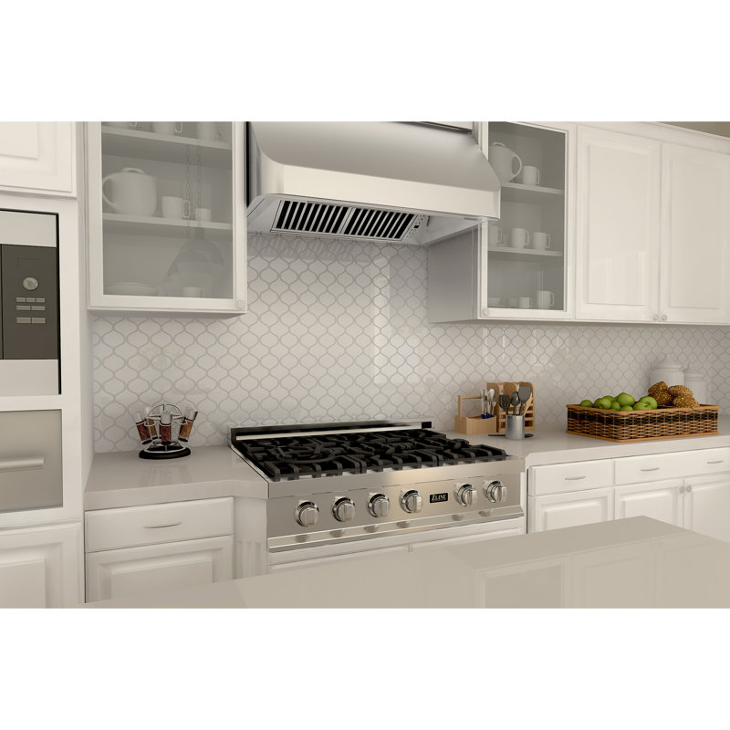 ZLINE 60" Ducted Vent Under Cabinet Range Hood in Stainless Steel