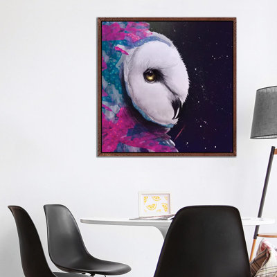 Owl Watercolor Tapices 1 Piece Wall Art on Canvas