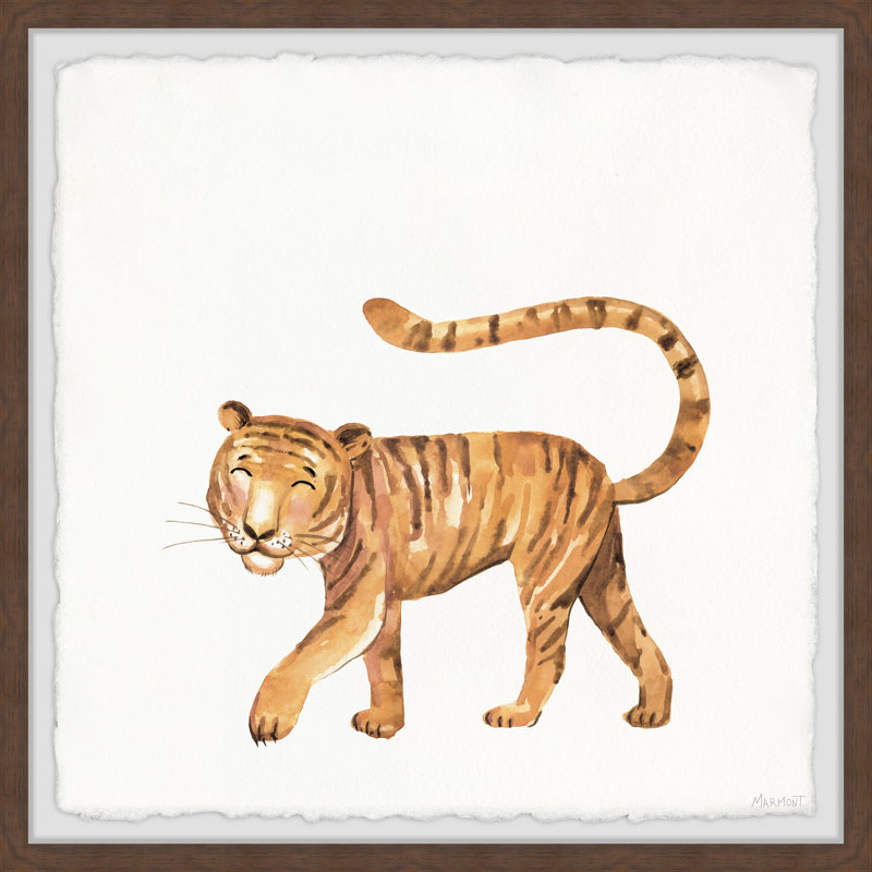 Axton Wink, reproduction encadrée, H 18 po x l 18 po x P 1,5 po