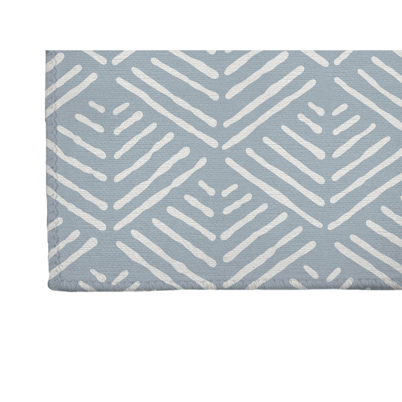 Tribal Dreamer Non-Slip Outdoor Rug, Runner 2'6" x 8'
