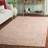 Wendelina Pine Hand Tufted Wool & Cotton Abstract Rug-1759038439