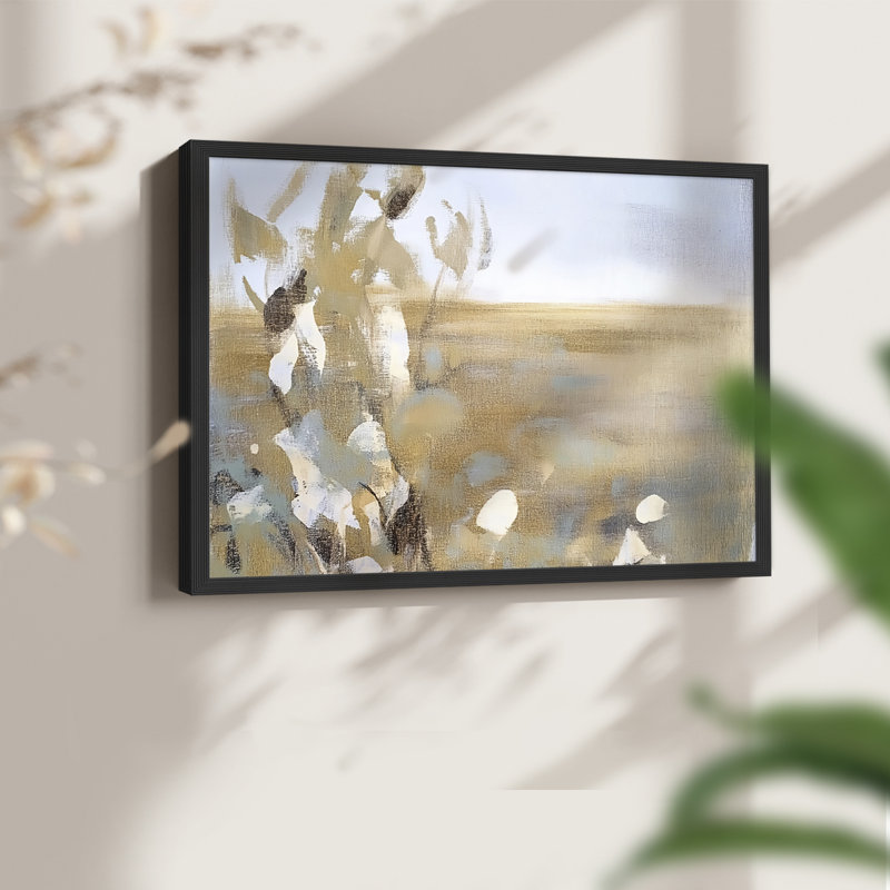 Paysage, série IX, reproduction encadrée, H 22 po x l 28 po, Black