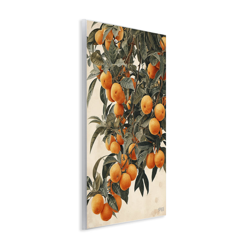 «Vibrant Orange Tree Blooms» par RB, H 15 po x l 10 po