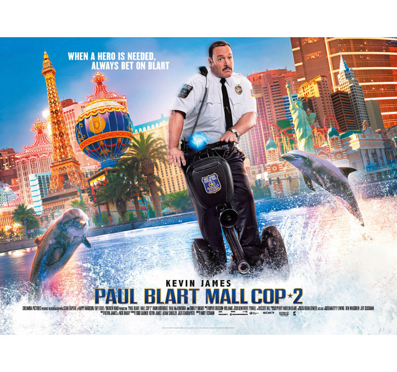 Paul Blart Mall Cop 2, 28" H x 37" W