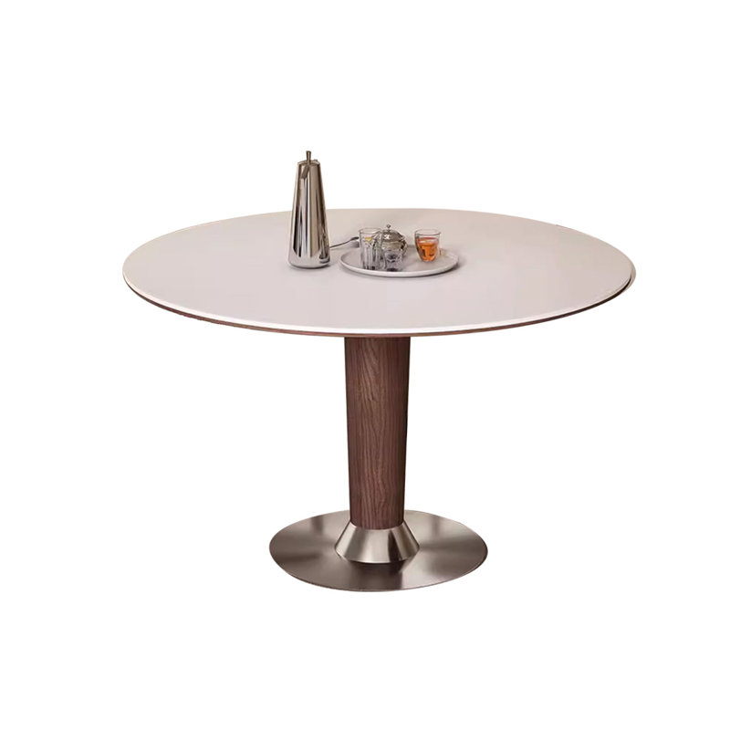 Table de salle à manger blanche, H 29,53 po x L 39,37 po x l 39,37 po