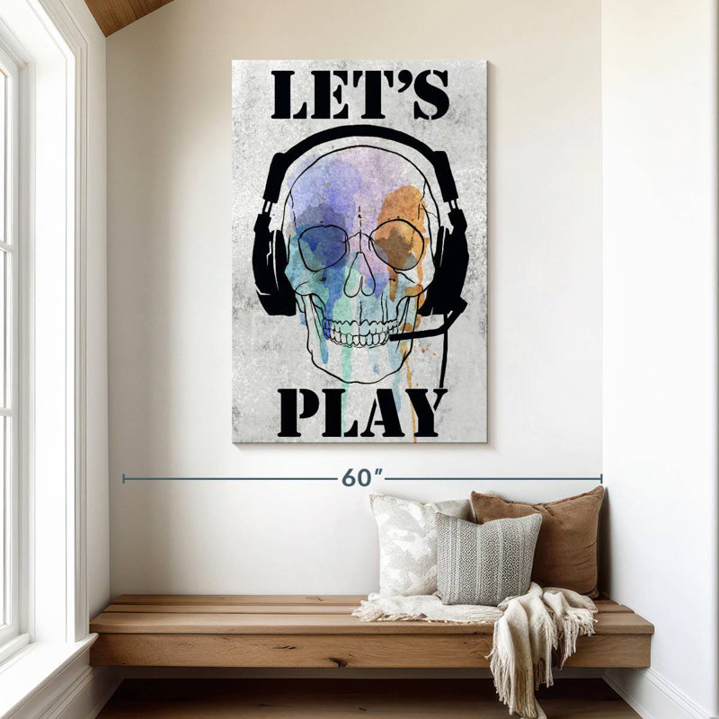 Senne Skull Games I, H 48 po x l 32 po