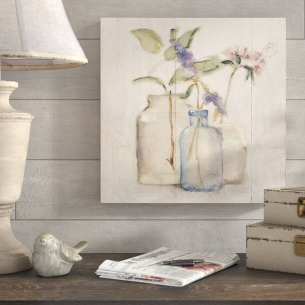 Ophelia & Co. Blossoms On Birch I On Canvas by Cheri Blum Print ...