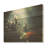Light To Underwater Silent Flow - Coastal Coral Under Water Wood Wall Art On Natural Pine Wood-590777167