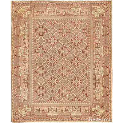 One-of-a-Kind Rectangle 7'4" x 8'10" Flatweave Area Rug