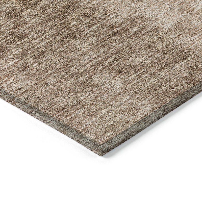 Lavonia Washable Ombre Indoor / Outdoor Rug, Rectangle 9' x 12'