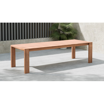 Rectangular Teak Outdoor Dining Table