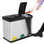Steel Step On Kitchen Trash Can - 45L-101898742