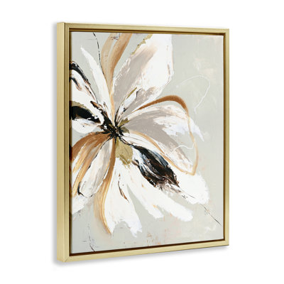Cadre flottant à fleurs expressives Cornelia, design par Design Fabrikken
