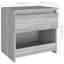 Cryal 40cm W Bedside Table-73278693