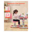 Ensemble de bureau et de chaise pour enfants avec plateau inclinable réglable, table d'écriture ergonomique pour étudiant avec lampe, rose
