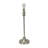 Reselva Brushed Chrome Silver Candlestick Slim Table Lamp Base-183050164
