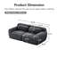 Canapé modulaire à 2 places pour canapé modulaire, conception antidérapante en tissu moelleux et moelleux, éponge haute densité 32D, sans assemblage ergonomique-1146470884-1146470887-1146470889