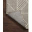 Tapis intérieur / extérieur à motif géométrique naturel / ivoire Abaigael-816577490