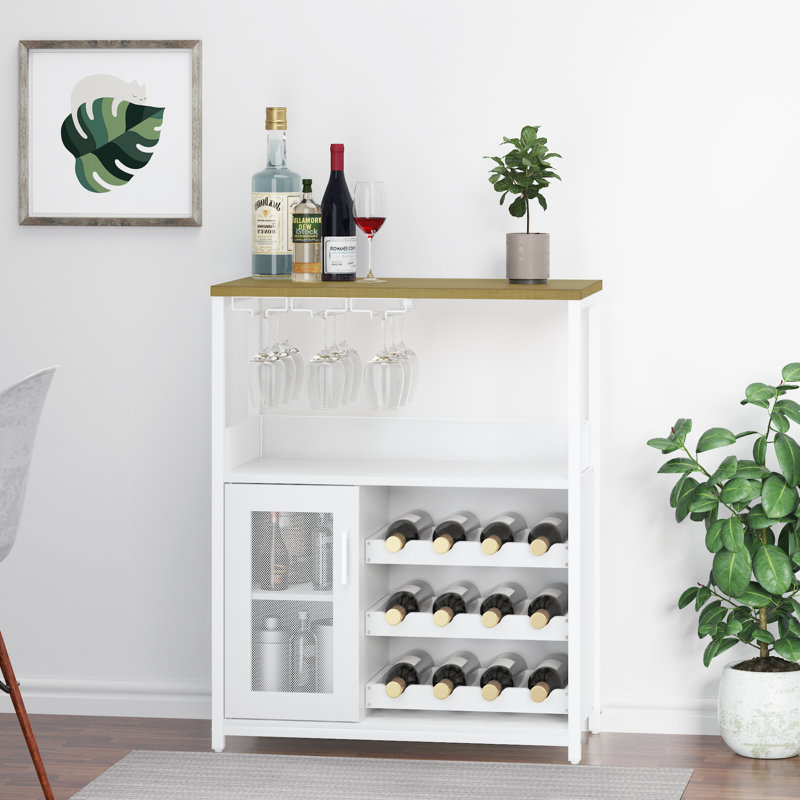 Wine Bottle Rack White