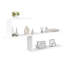  Wall Shelf with Shelf with Storage Engineered Wood Shelves Solution