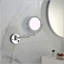 Miroir de maquillage mural polyvalent à DEL avec rotation à 360 degrés et boutons imperméables-103693881