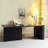 Black Rectangular Solid Wood desk-204531804