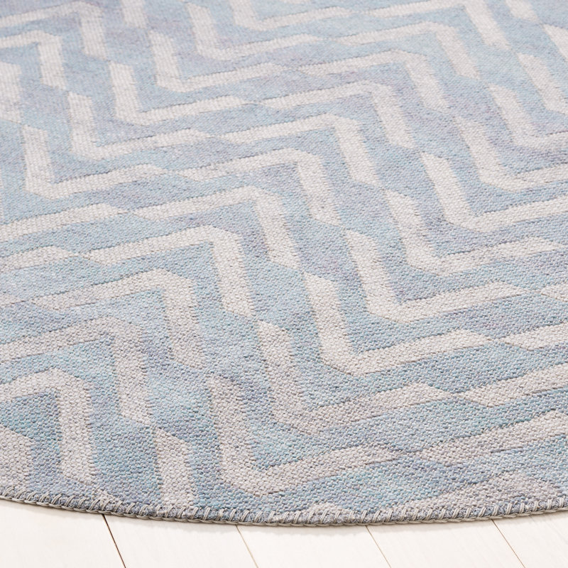 Tapis à chevrons Keta Performance, Rond 7 pi