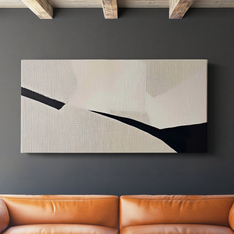 Abstract Series 7 # XXXVI-Gallery, toile tendue, H 24 po x l 48 po