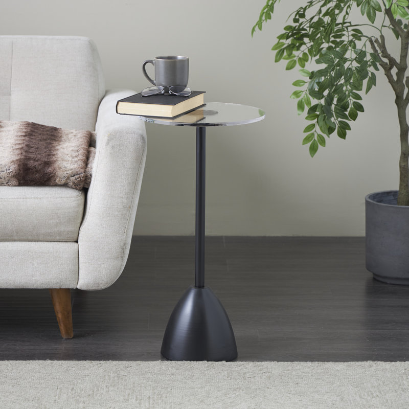 Table d'appoint Cole and Grey, Noir