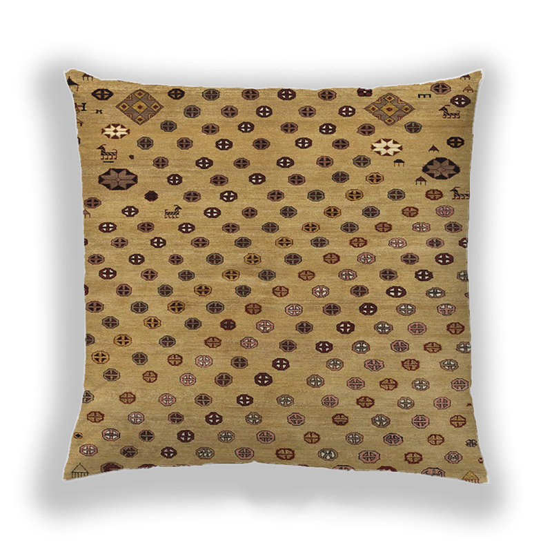 Coussin Abstract 1821, Microsuède