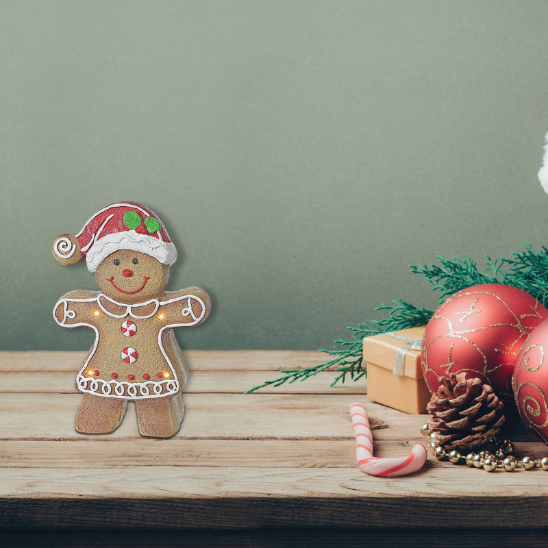 Led Led Gingerbread Lady