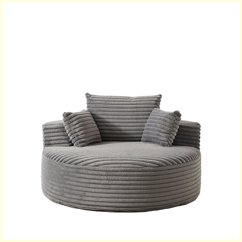 Fauteuil-lit moderne pour salon, Gris