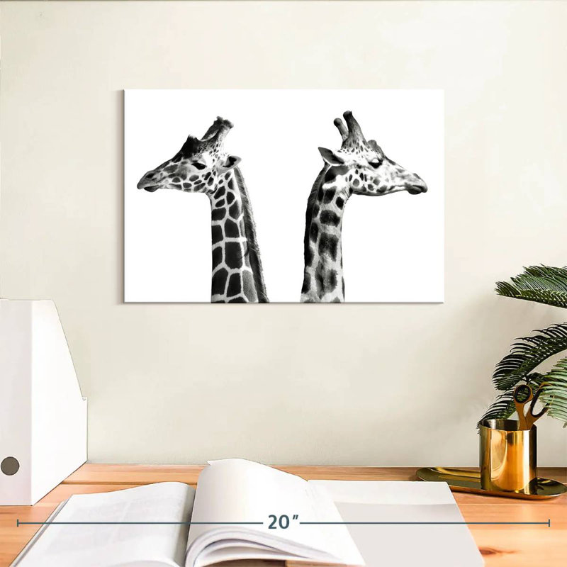 Brampt, girafe de l’opposition, H 8 po x l 12 po