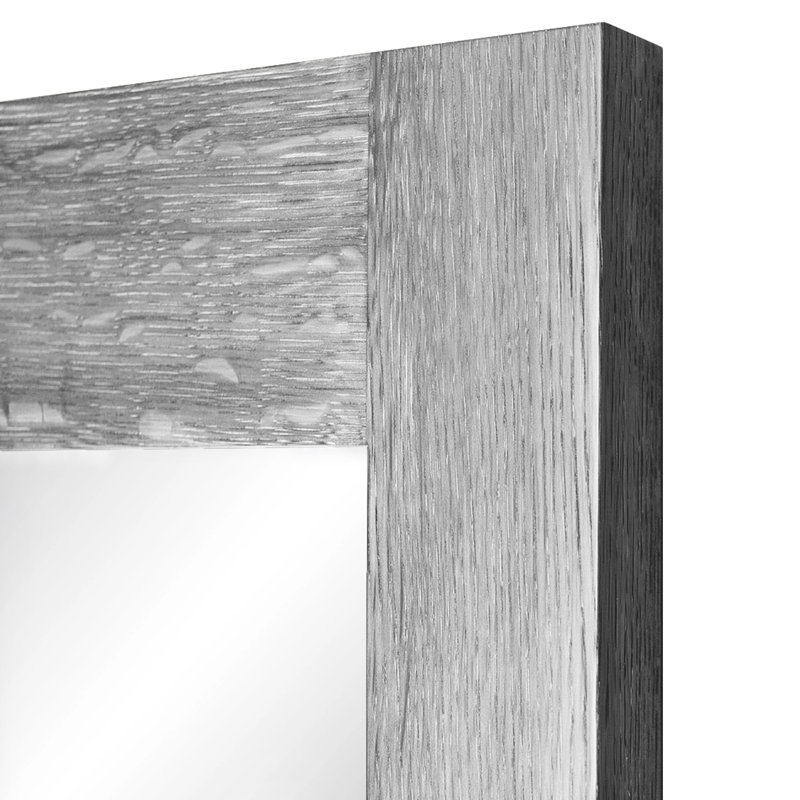 Solid Wood Frame Rectangle Mirror