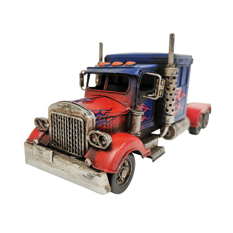 Sculpture semi-camion