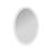 Varsha Oval Glossy White Mirror-348517960