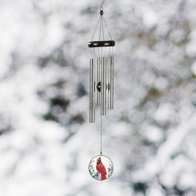 CARDINAL Windchime I'm Sending Love 22 "