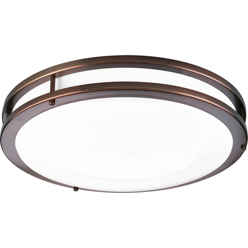 LED Flush Mount, Urban Bronze