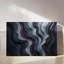 Art mural dimensionnel abstrait sur toile Dimensional Waves