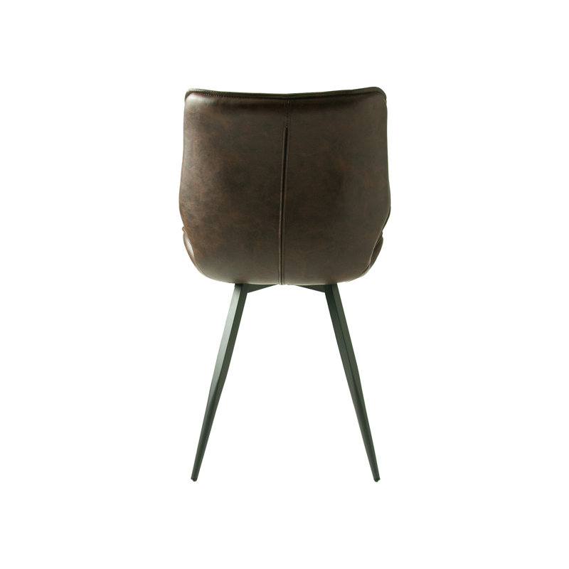 Gutierez Upholstered Dining Chair, Chestnut