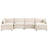 Redenius 6-Piece 148'' Upholstered U-Shape Sectional-485682341