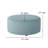 Weigand 39" Wide Round Abstract Cocktail Ottoman-1027230464