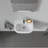 Duravit D-Code Ceramic 18" Bathroom Sink with Overflow