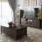 Vintage Handle TV Cabinet with Large Storage Space-105899024-105899022