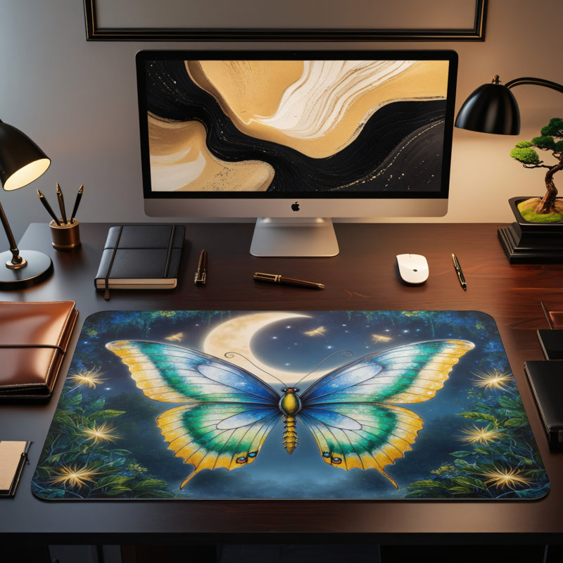 Polyester Desk Pad, 31.5x15.5