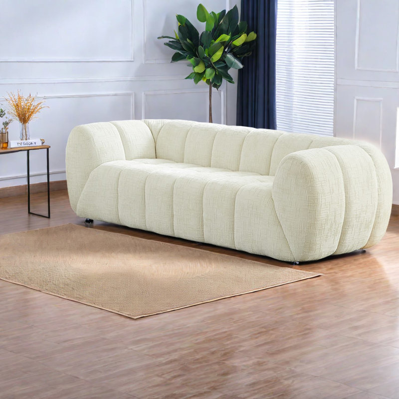 Canapés confortables en mousse de chenille, style moderne pour les salons