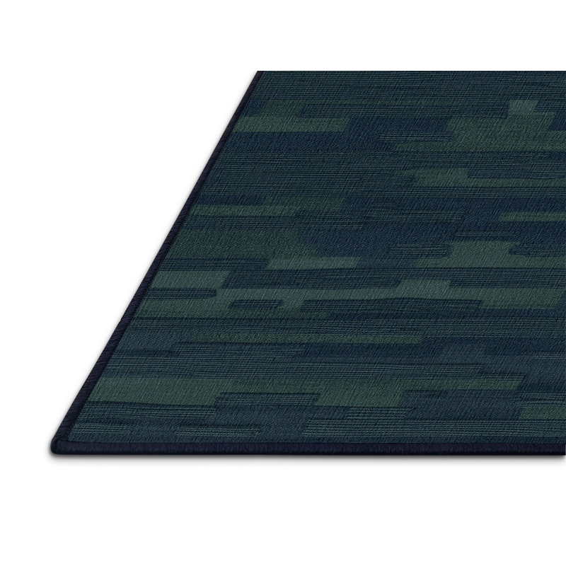 Tapis abstrait gris lavable à la machine, Rectangulaire 2 pi x 3 pi