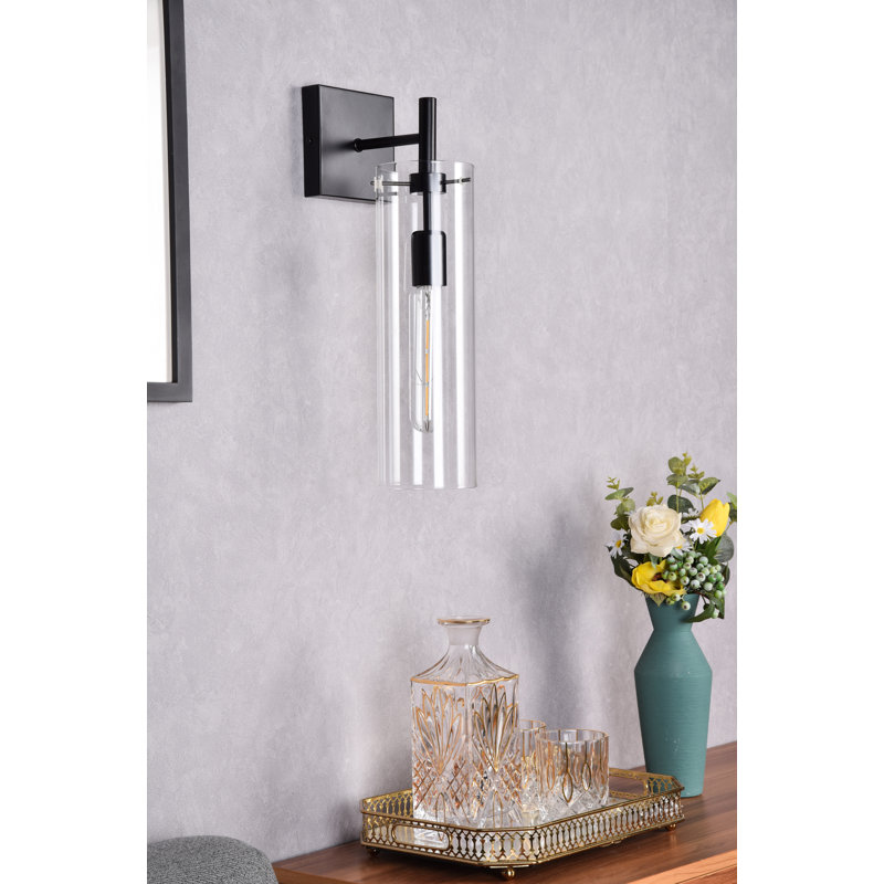 Sabbia Iron Wall Sconces, Black