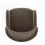 Fauteuil club à oreilles en velours